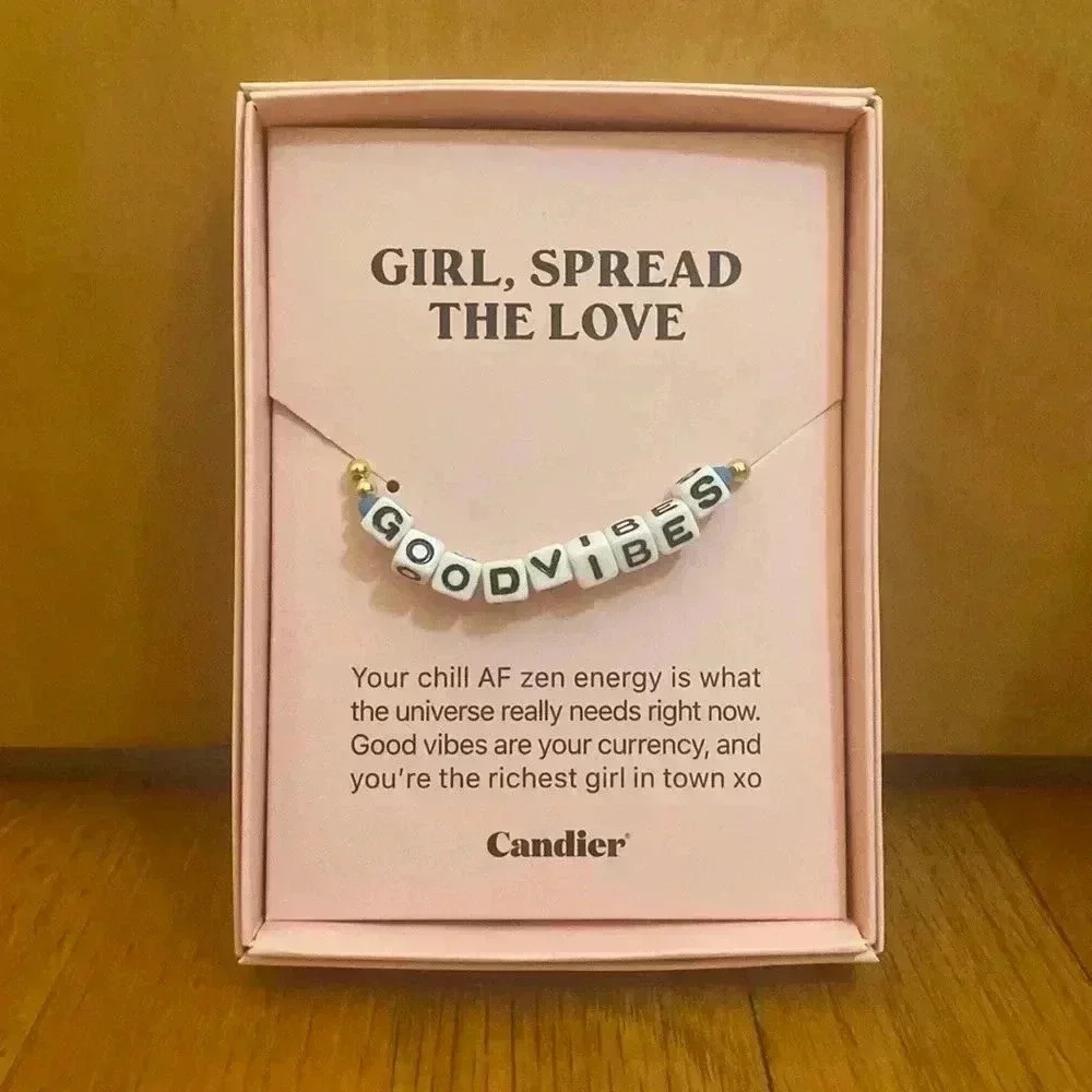 Candier Good Vibes Bracelet NWT